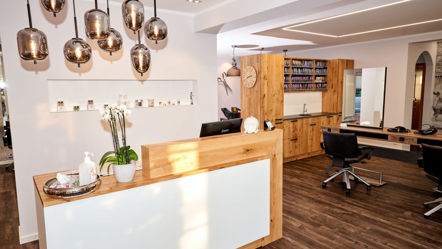 Innenaufnahme im Salon 'Mellis Haare und Kosmetik'