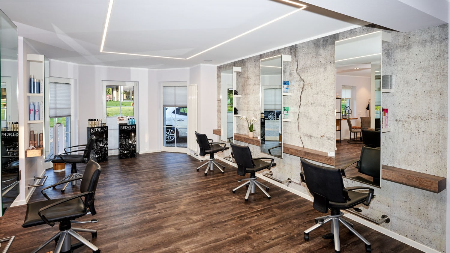 Innenaufnahme im Salon 'Mellis Haare und Kosmetik'