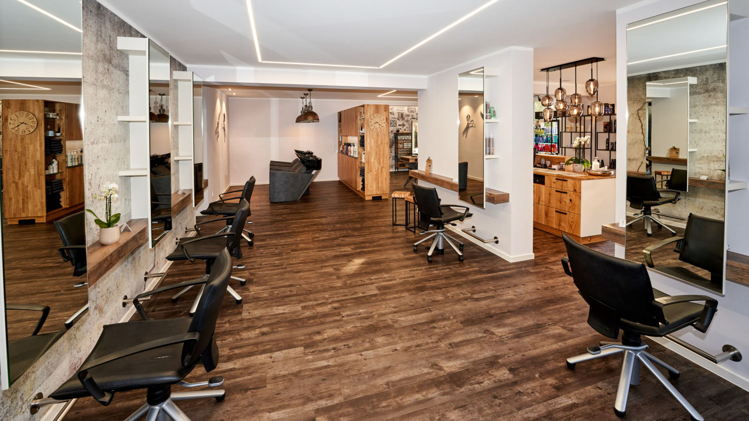 Innenaufnahme im Salon 'Mellis Haare und Kosmetik'