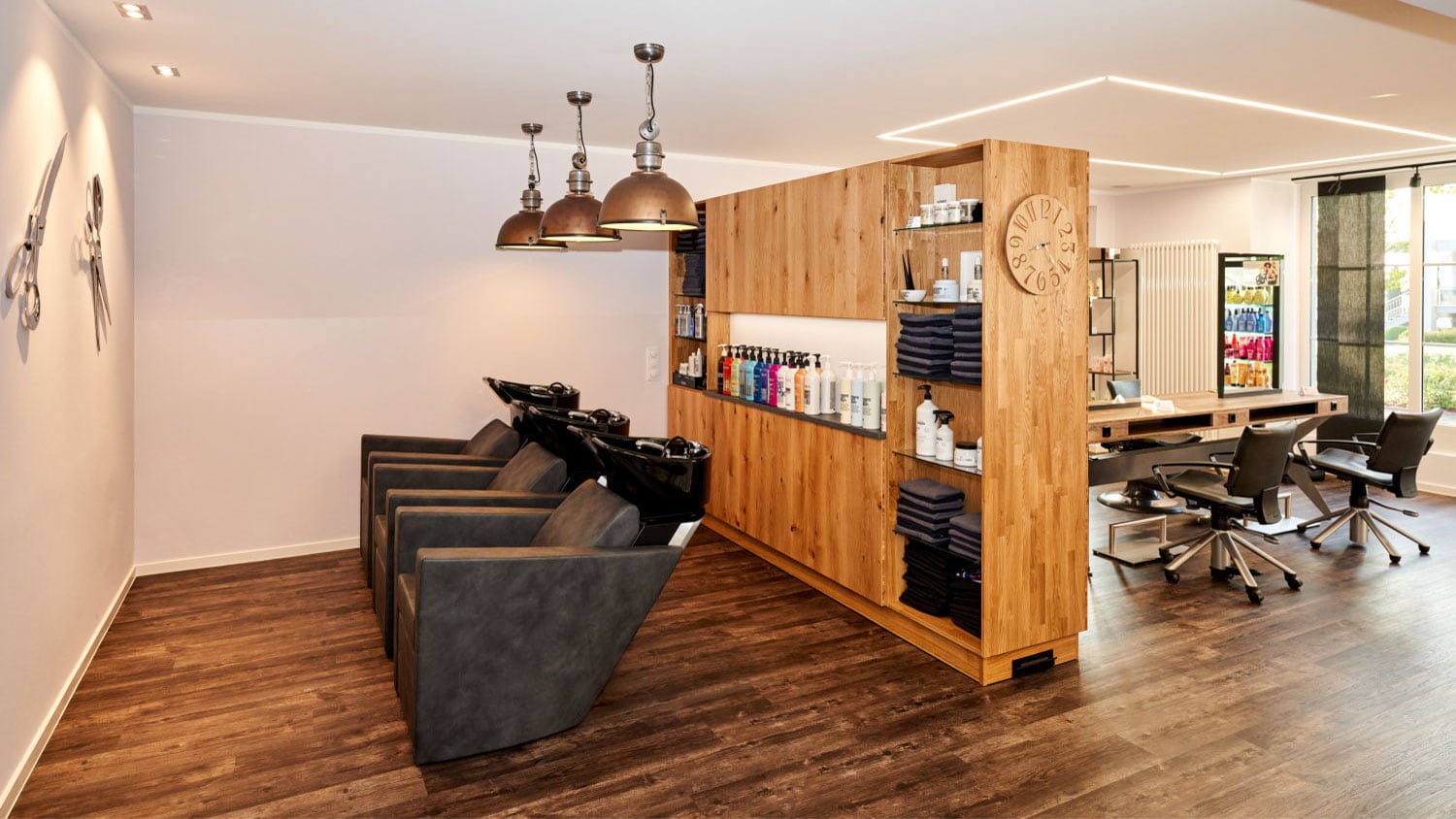 Innenaufnahme im Salon 'Mellis Haare und Kosmetik'